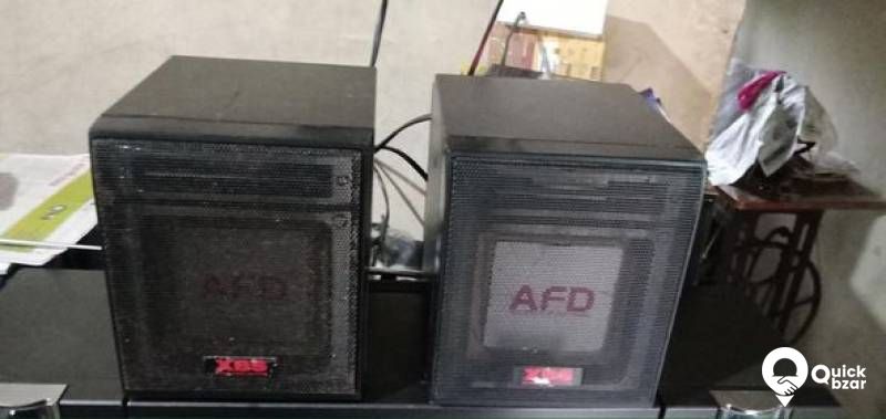 National AFD Made in Japan Stereo Speakers for Sale