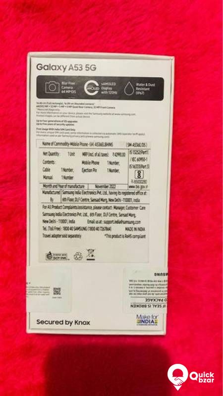 Samsung A53 For Sale