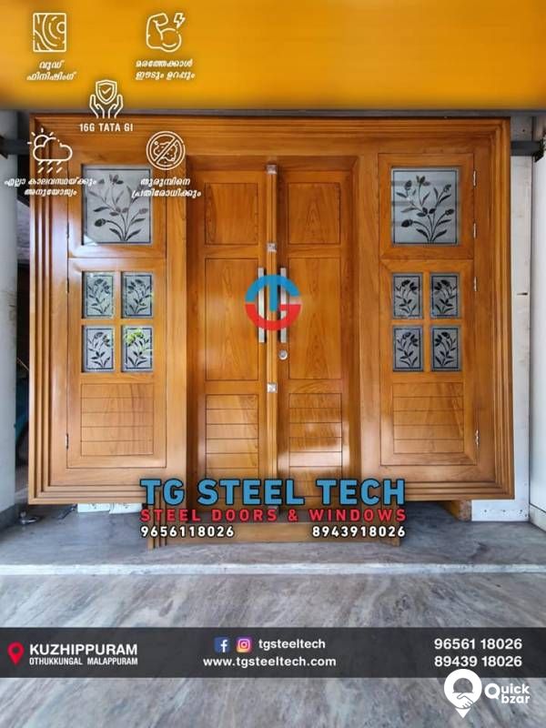 Tata steel door and windows സ്റ്റീൽ ഡോർ വിൻഡോസ്