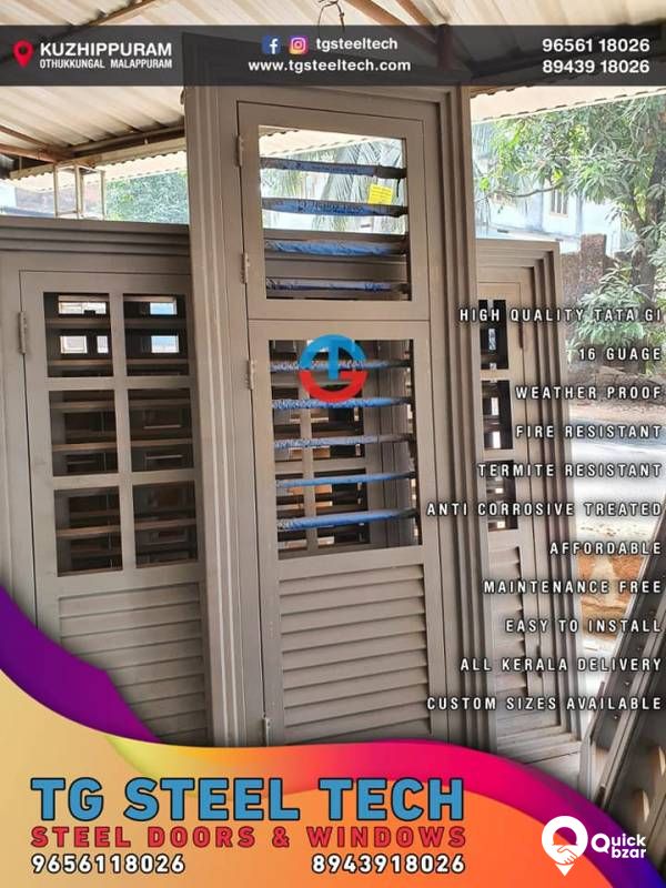 Tata steel door and windows സ്റ്റീൽ ഡോർ വിൻഡോസ്