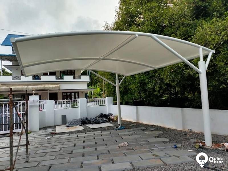 Tensile car porch