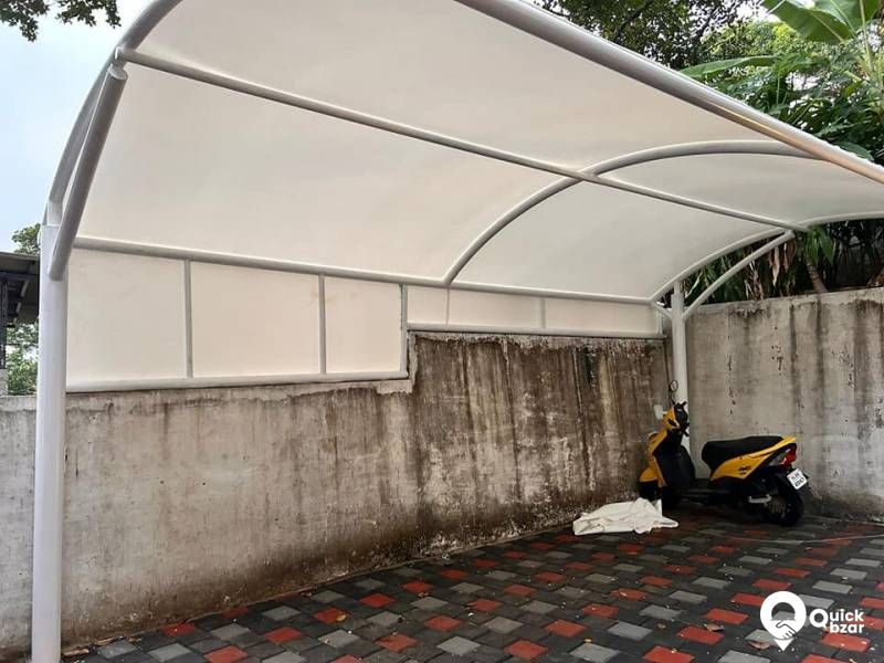 Tensile car porch