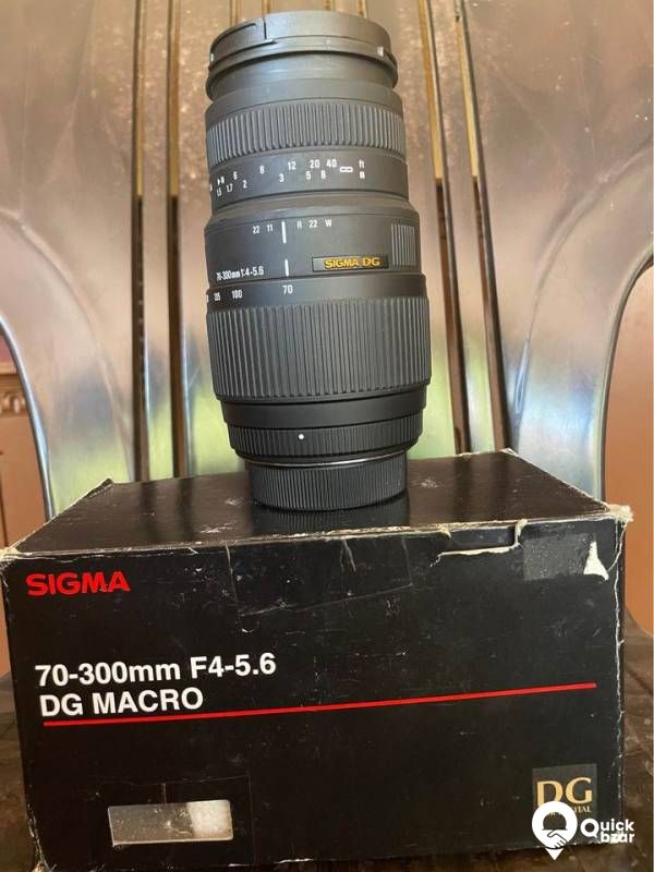 Nikon mount 70-300 sigma lens macro