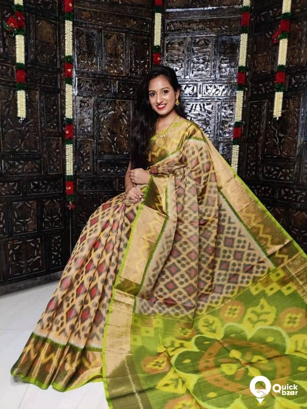 Handwoven light weight  Pochampally sico sarees
