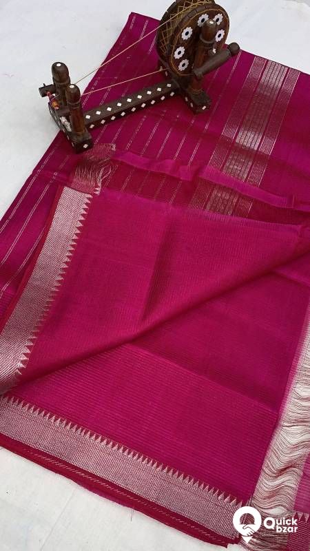 Pure Mangalgiri Handloom Pattu Sarees Silk Cotton