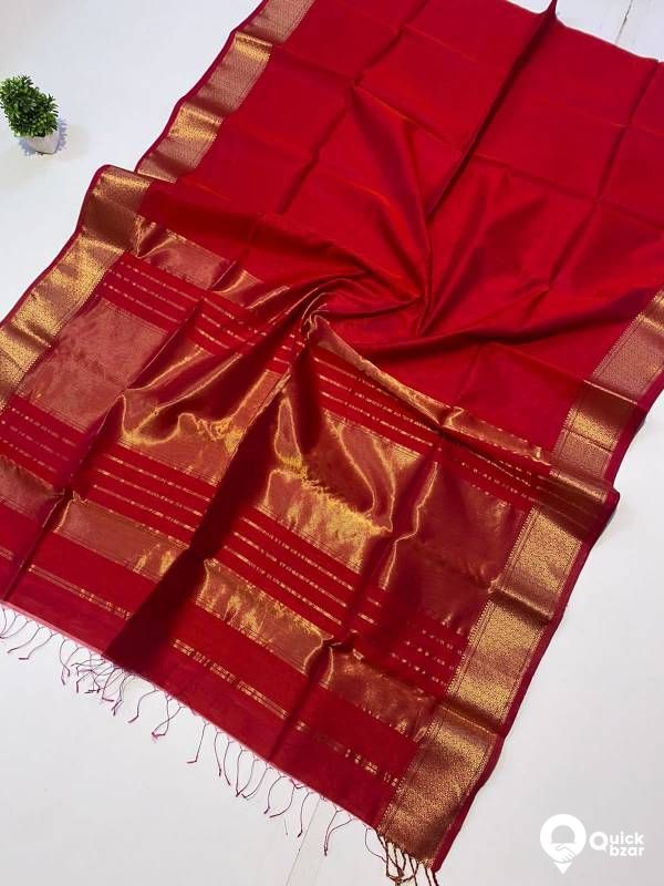 Handwoven Maheshwari Silk Cotton sarees