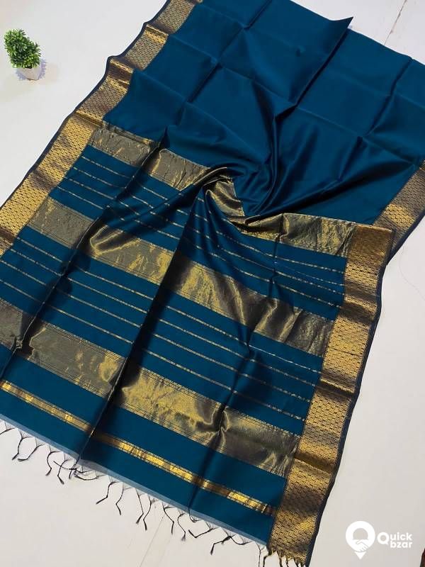 Handwoven Maheshwari Silk Cotton sarees