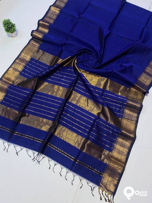 Handwoven Maheshwari Silk Cotton sarees