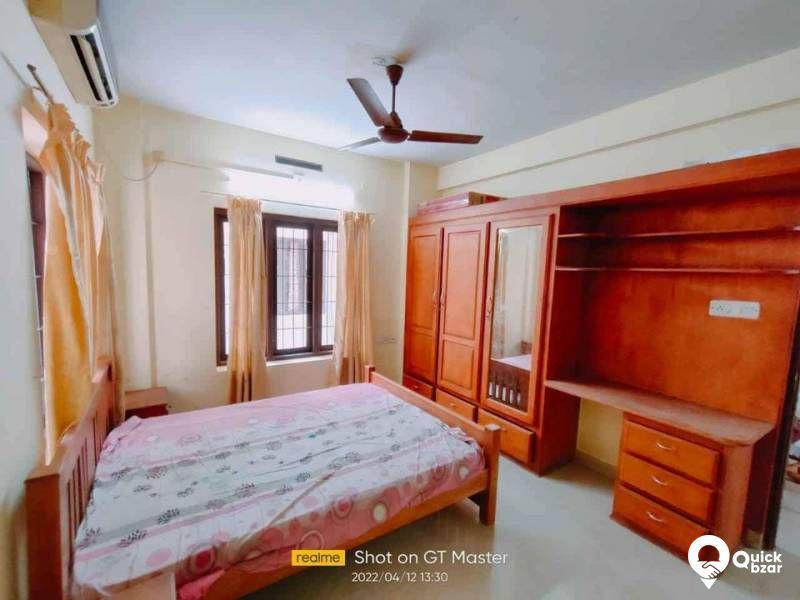 3 BHK FULL FURNISHED FLAT RENT IN KAKKANAD