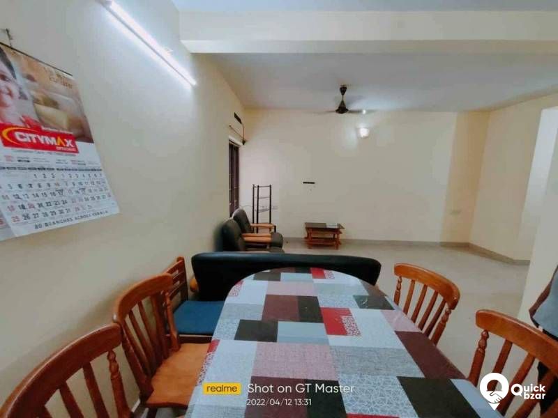 3 BHK FULL FURNISHED FLAT RENT IN KAKKANAD