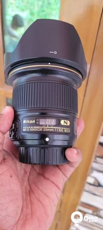 Nikon 20 MM wide 1.8