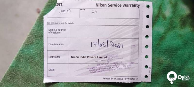 Nikon z7ll 24-70 lense