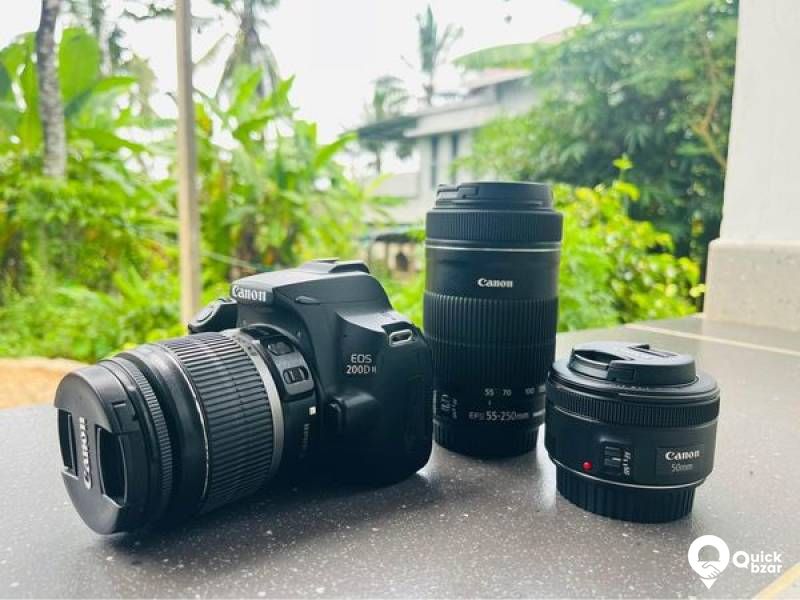 Canon EOS 200 Mark 2 With Triple Lense