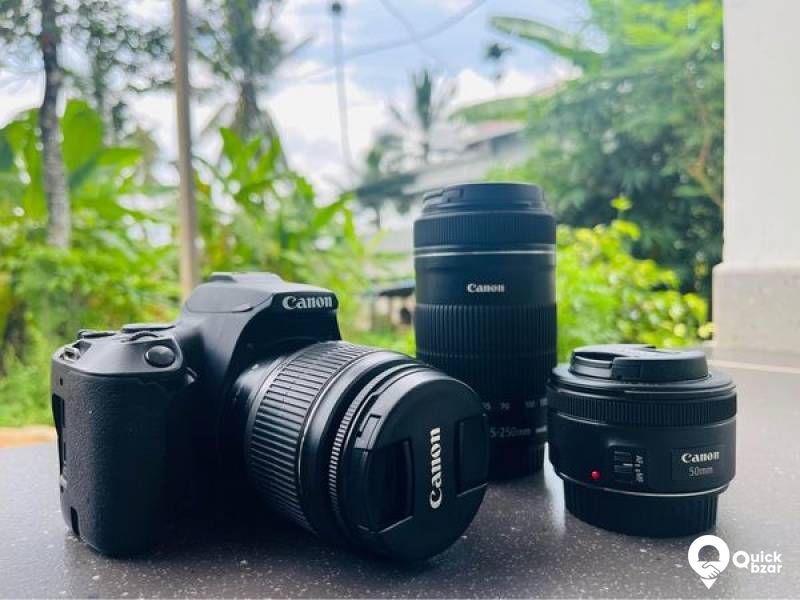 Canon EOS 200 Mark 2 With Triple Lense