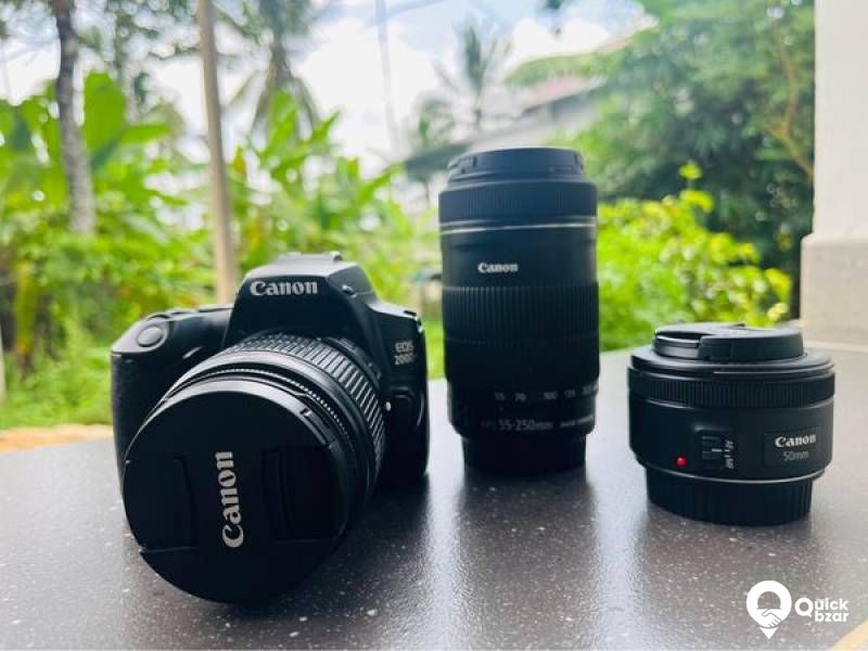 Canon EOS 200 Mark 2 With Triple Lense