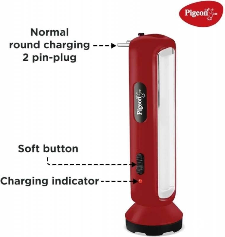 ( Pigeon LED Torch Emergency ) Free home delivery ?????