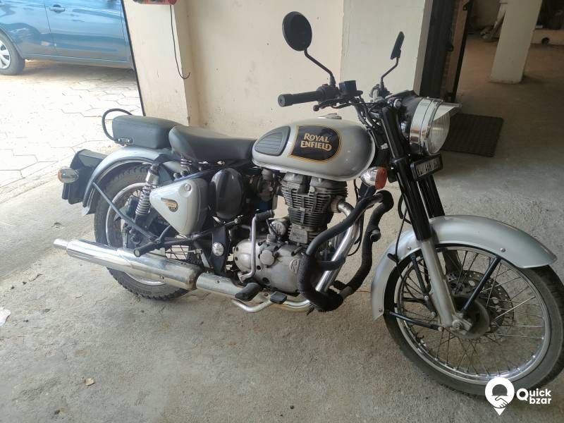 Classic 350 Silver And Black
