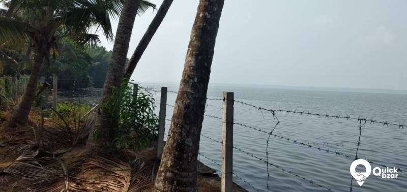E K M dist tha most beautiful lake vambanadu lake 100 m frontage.