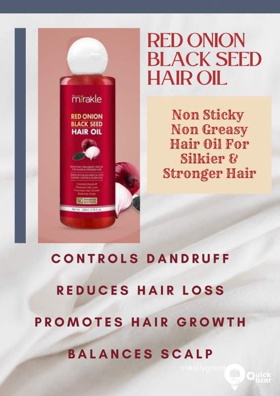 RED ONION BLACK SEED HAIR OIL