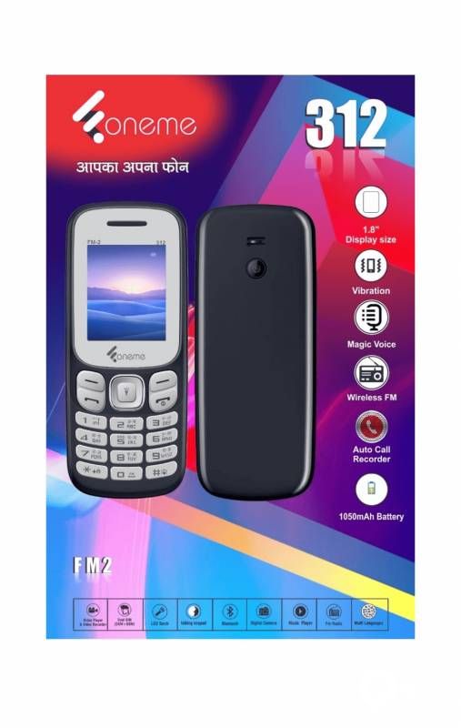 foneme 312 vibration assorted Dual Sim
