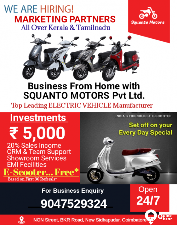E-scooter Sales Manager