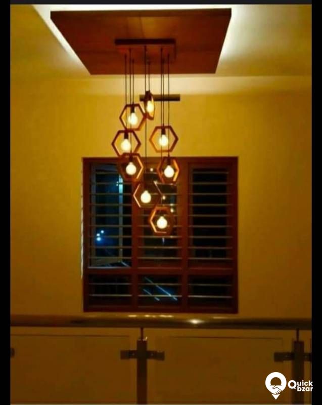 decorative wood light