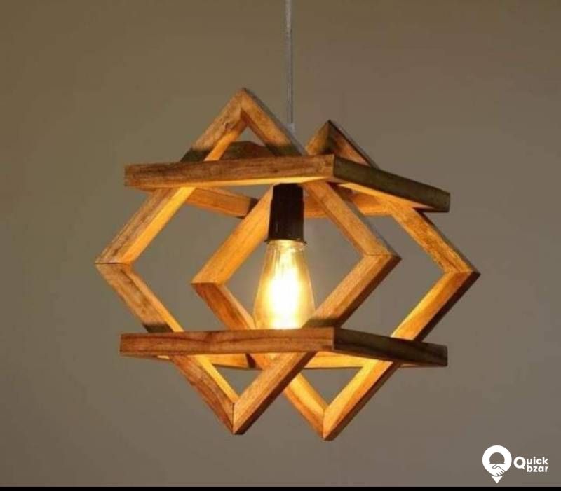 decorative wood light