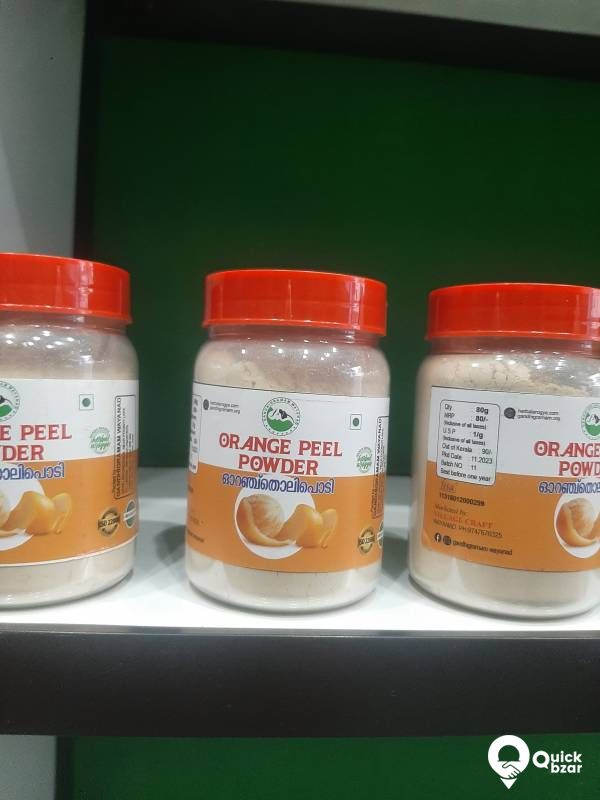 Orange peel powder