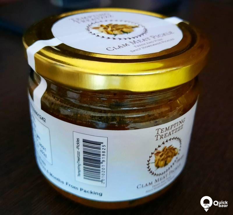Clam Meat Pickle(കക്ക ഇറച്ചി അച്ചാർ)