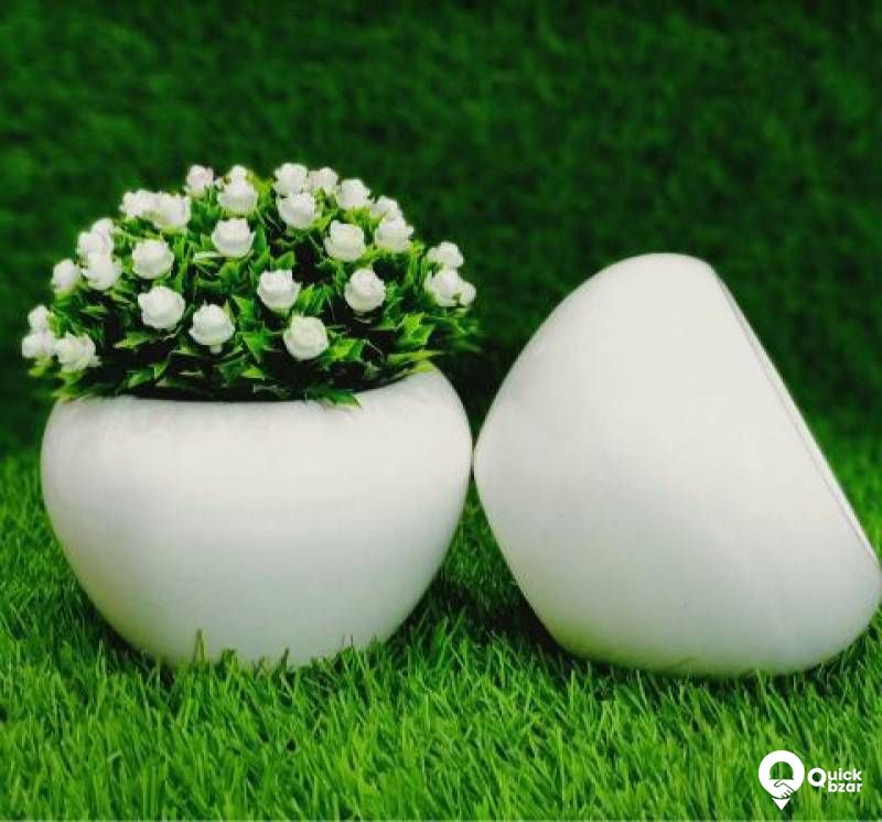 Apple Cut Ceramic Pot