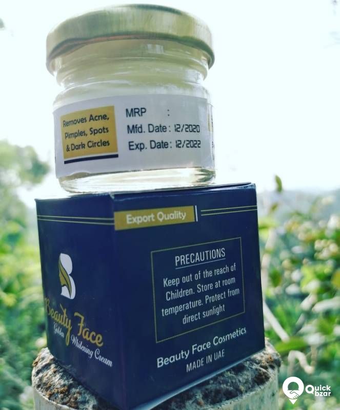 beauty face golden whitening cream