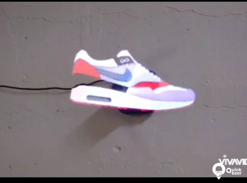 Holographic advertising machine
