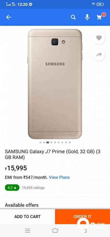 Samsung Galaxy j7 prime 3Ram 32GB