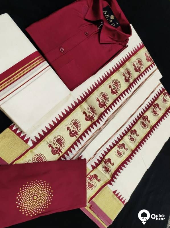 couple compo Kerala dress