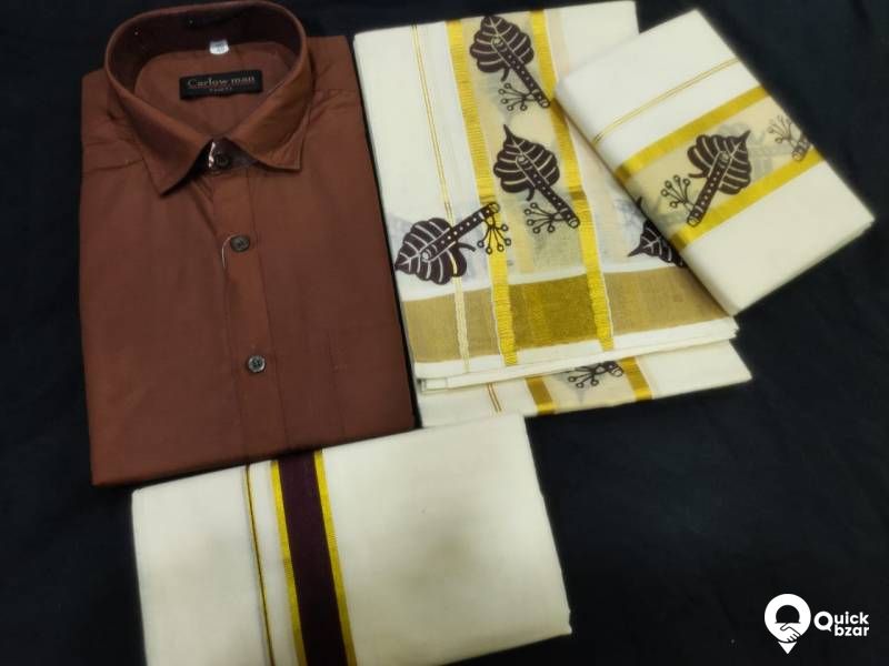couple compo Kerala dress