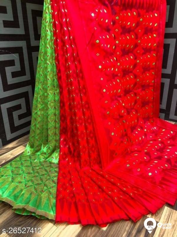 cottan silk saree