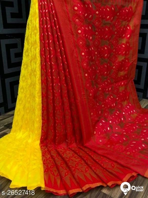 cottan silk saree