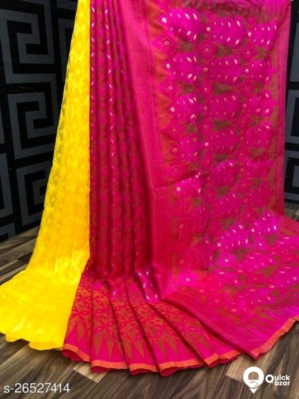 cottan silk saree