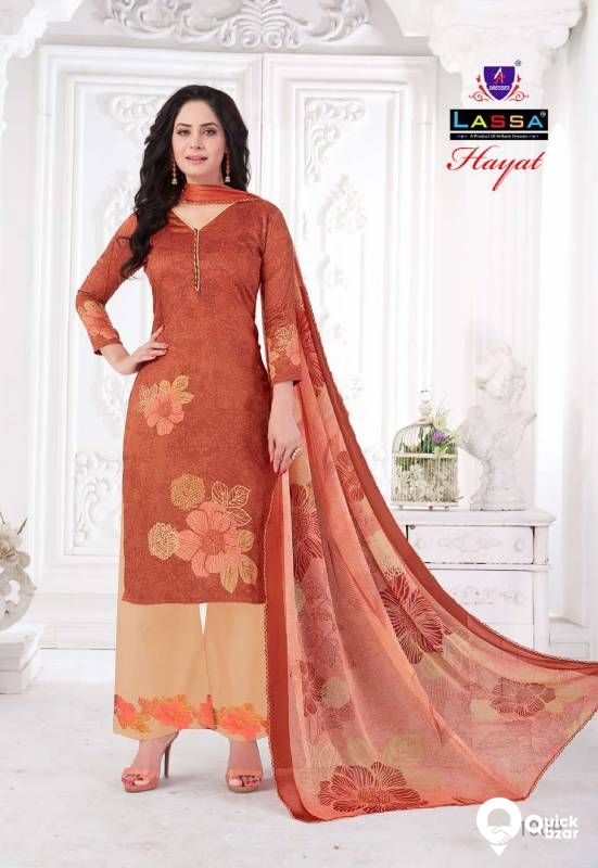 Hayat cotton clothing material