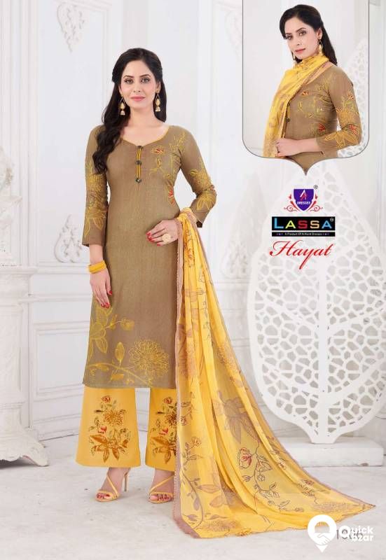Hayat cotton clothing material