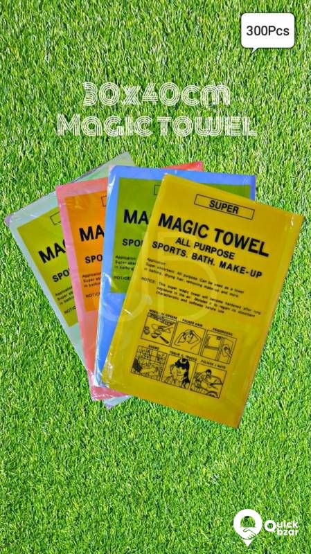 3 piece magic towel
