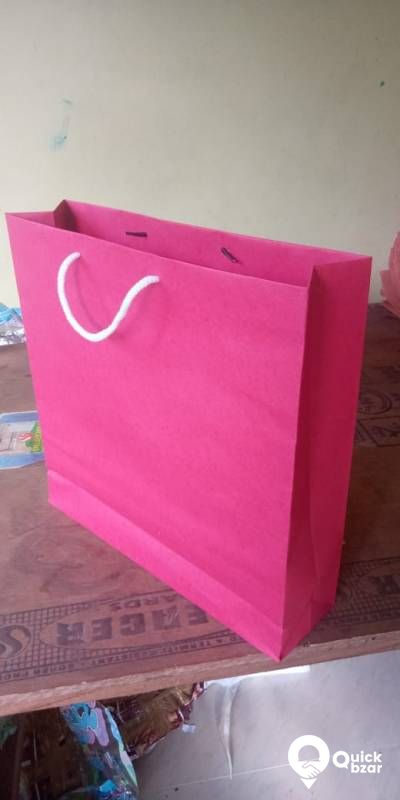 Paper bags for whole sale and retail, customized design for cheap rate
