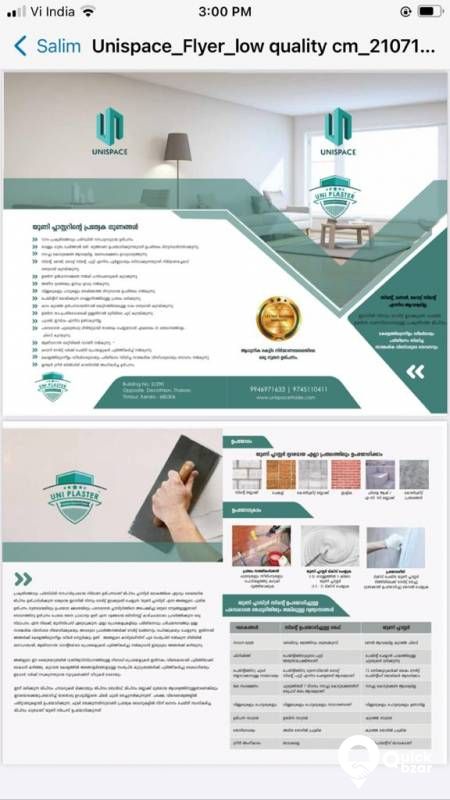 Gypsum Plastering for Homes and Commercial Building